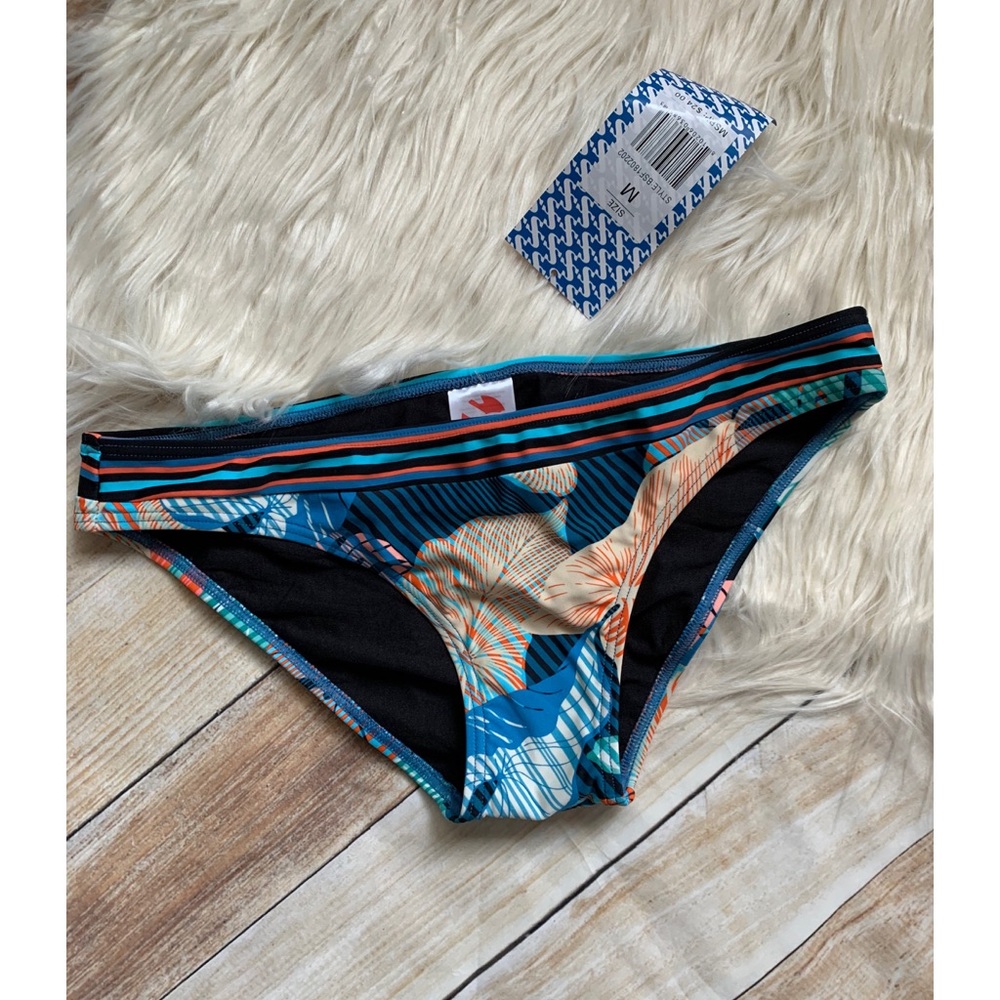 Tropical Print Bikini Bottom